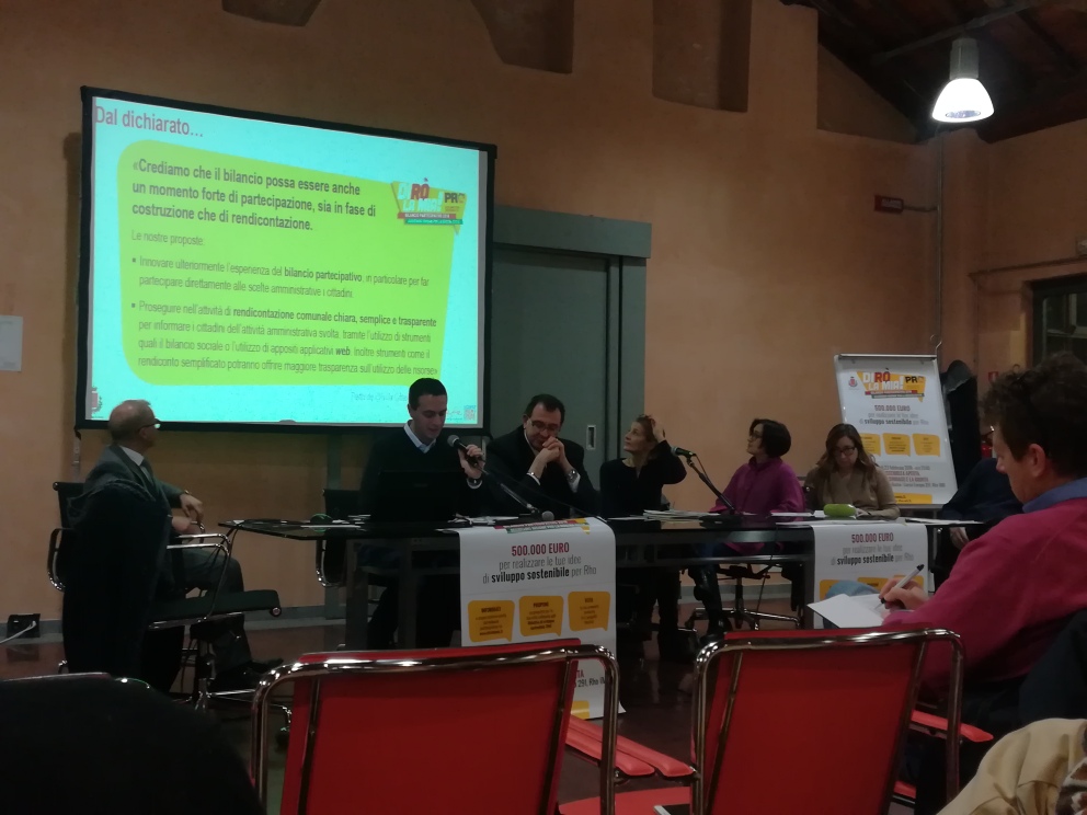Presentazione bil par Rho