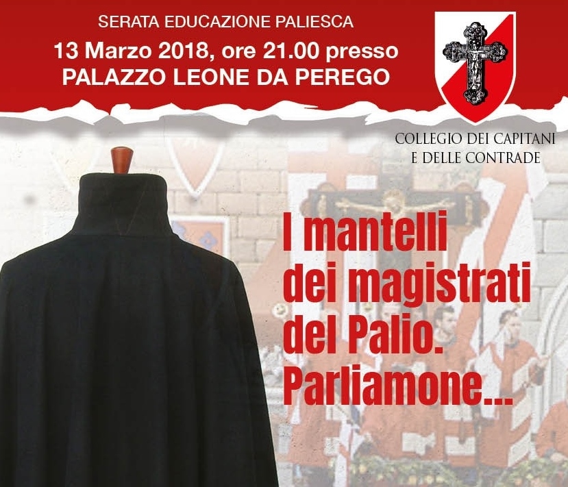 13 marzo Serata Educazione Paliesca