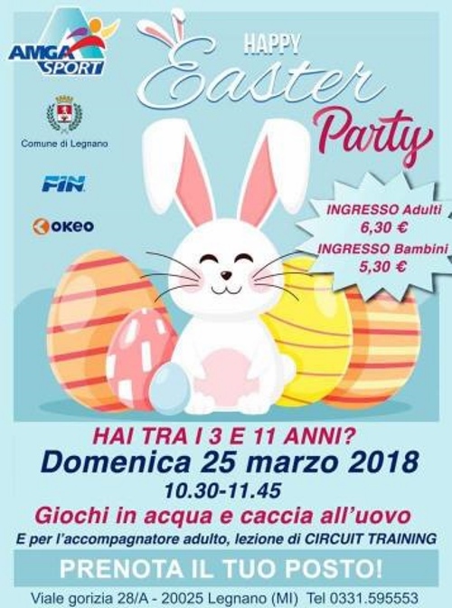 Happy easter LEGNANO