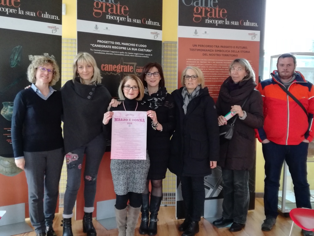 Marzo e donna Canegrate