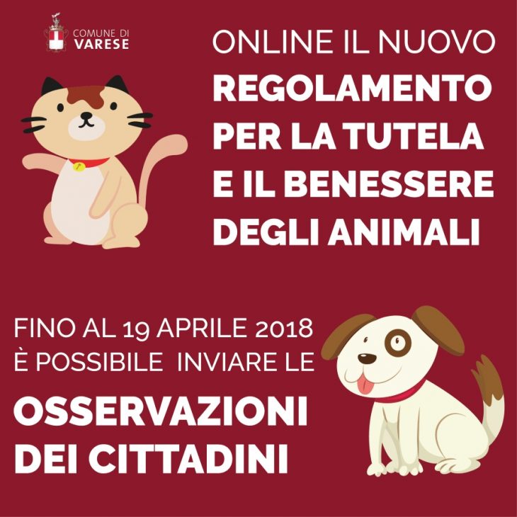 regolamento animali