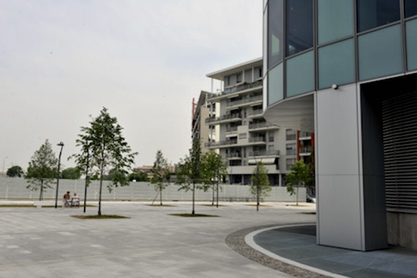 Inaugurazione di una nuova piazza al quartiere Santa Giulia