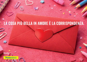 Arrivano le cartoline degli innamorati negli uffici di Poste Italiane
