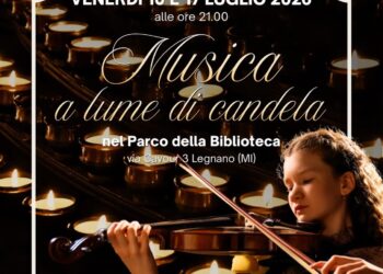 Musica a lume di candela con i giovani talenti della Scuola Paganini a Legnano