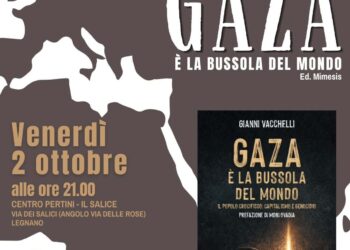 Gaza è la bussola del mondo: l’incontro con Gianni Vacchelli che ha scritto un libro