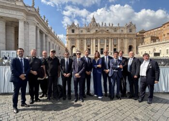 Il Palio di Legnano ha incontrato Papa Leone XIV