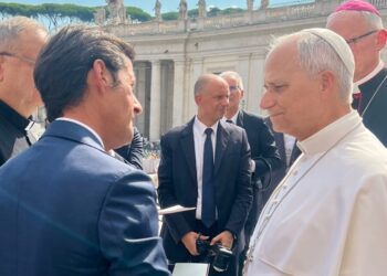 Il Palio di Legnano ha incontrato Papa Leone XIV