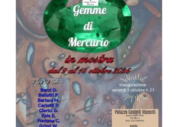 Gemme di Mercurio in mostra a Canegrate